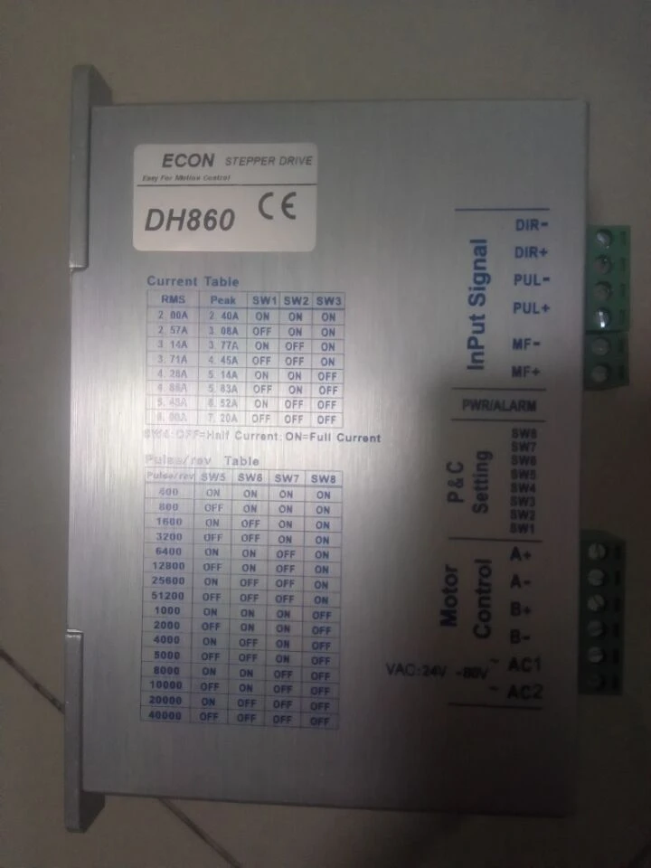 โปแลนด์ลูกค้าซื้อสเต็ปเปอร์มอเตอร์ควบคุม DH860 สำหรับการทดสอบ